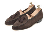 Dark Brown Sagan Original Suede Tassels