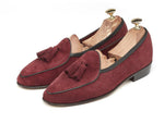 Red Sagan Original Suede Tassels
