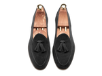 Black Sagan Grand Suede Tassels